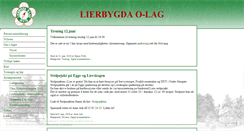 Desktop Screenshot of lierbygda.no